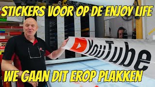 HOE PLAKLETTERS MAKKELIJK VERWIJDEREN EP 296  jacht vlog [upl. by Farnsworth]