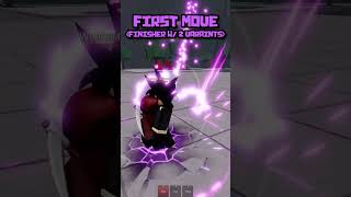 BOROS MOVESET SHOWCASE in TSB 💜👁️ roblox thestrongestbattlegrounds shorts [upl. by Melton]