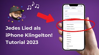 😍 iPhone Klingelton ändern  GANZ EINFACH amp KOSTENLOS jeden SONG 2023 Tutorial 🔔🎶 [upl. by Panayiotis]