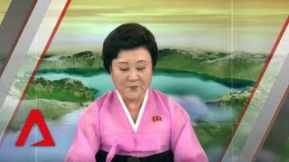 TrumpKim summit North Korean TV presenter Ri Chun Hee hails historic meeting [upl. by Autrey]