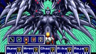 Phantasy Star IV Final Boss Fight and Ending [upl. by Attenyl128]