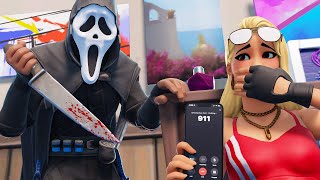 Fortnite Roleplay SCREAM… GHOSTFACE A Fortnite Movie [upl. by Tebor]