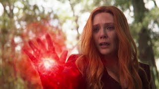 Scarlet Witch kills Vision Visions death  Wakanda team vs Thanos  Avengers Infinity War [upl. by Schellens]