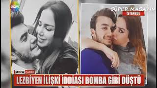 Mustafa Cecelinin Eski Eşi Sinem Gedik İntizar İle Lezbiyen İlişkisi İddiası ŞOK  Show Haber [upl. by Nehtiek]