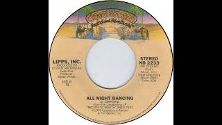 Lipps Inc  All Night Dancing 1979 [upl. by Peta924]