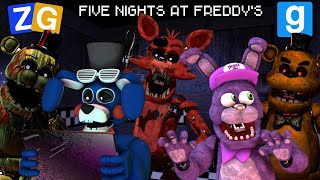 OUR HARDEST FNAF GMOD CHALLENGE YET  Gmod FNAF Custom Night Challenge Garrys Mod [upl. by Lechner135]