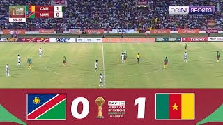 Namibie contre Cameroun 01  Éliminatoires AFCON 2025  Résumé de Match [upl. by Lahcar352]