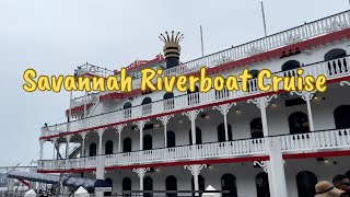 Savannah Riverboat Cruise  I Was Allowed On The Bridge [upl. by Akeem126]