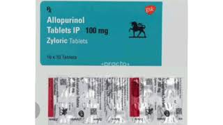 Zyloric Tablets 100 mg Allopurinol Tablets IP [upl. by Yelnahs]