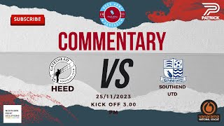 Gateshead Vs Southend Utd Full match Commentary [upl. by Noroj]