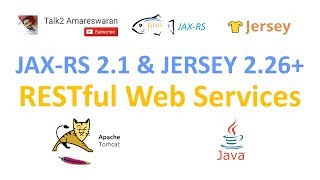 JAXRS 21 amp JERSEY 226 RESTful Web Services [upl. by Moureaux]