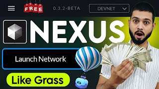 Nexus Airdrop  Run Web Node Earn Rewards  Potential 5000 Dollar 💰 [upl. by Llewej63]