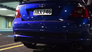 Ford Mondeo ST220 Custom exhaust [upl. by Aikrehs129]