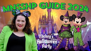 Mickeys Not So Scary Halloween Party Guide amp Food Menu 🎃 MNSSHP 2024  Disney World [upl. by Atteiluj]