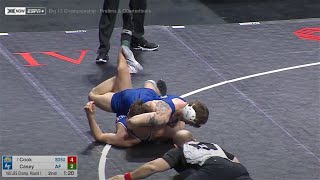 165lbs Tanner Cook South Dakota State vs Seamus Casey Air Force [upl. by Schoenfelder]