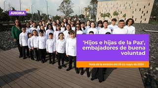 Coros de hijas e hijos de la paz de la Filarmónica de Bogotá viajará a Bélgica  Cultura [upl. by Cicily]