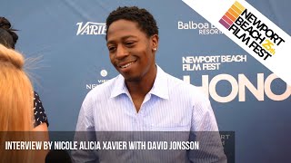 Interview with David Jonsson — Newport Beach Film Honors X Variety’s Actors to Watch [upl. by Radack281]