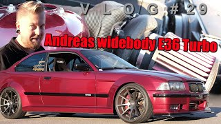 ÅTERUPPSTÅNDELSEN Andreas breddade E36 turbo  vlog 29 [upl. by Germaun]