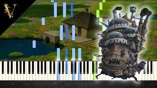 Das wandelnde Schloss Theme Piano Arrangement [upl. by Sarette836]