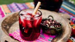 Agua de Jamaica Hibiscus Tea [upl. by Valera]