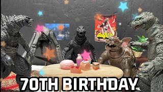 Godzilla 70TH ANNIVERSARY ANIMATION Funny Godzilla short animation [upl. by Casandra]