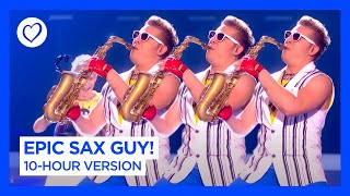 Epic Sax Guy  10 Hour Version  But when does the beat drop 🤔 [upl. by Buyer]