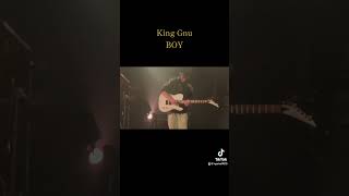 King Gnu BOY ギターソロ [upl. by Nautna363]