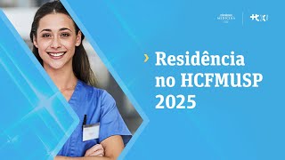 Residência Multiprofissional no HCFMUSP 2025 [upl. by Donell]