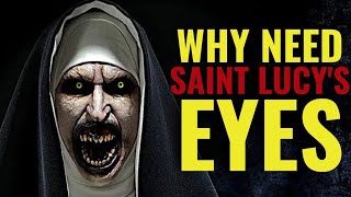 Shocking Reason Why Valak Wants Saint Lucy’s Eyes In The Nun 2 [upl. by Thordia]