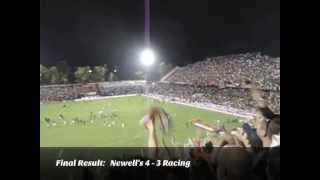 Newells vs Racing Argentina Primera Division 28042013 Travel Videoblog 039 [upl. by Yaral]