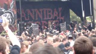 CANNIBAL CORPSE  HAMMER SMASHED FACE  MOSH PIT MAYHEM FEST live [upl. by Cyn]