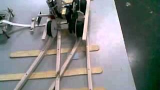 Railway Anti collision Model with Phis Plate Removal Detection and Track Changing [upl. by Anidnamra]