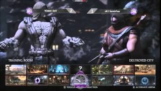 EGL Dallas MKX DJT Tremor vs SonicFox Shinnok Erron Black [upl. by Ajet]