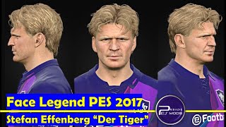 Stefan Effenberg quotDer Tigerquot  Classic Face PES  Face Legend PES 2017 [upl. by Esinnej724]