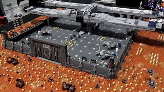 LEGO Star Wars Battle of Geonosis in 3 Stud Scale [upl. by Carol-Jean666]