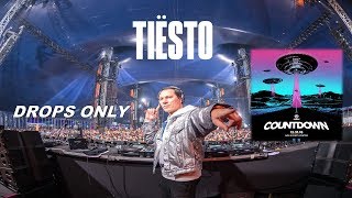 Tiësto Drops Only  Countdown NYE 2018 [upl. by Ialocin]