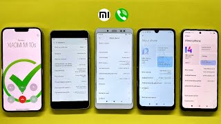 iPhone 13 PROMAX Calling on XIAOMI REDMI NOTE 5A5710 Incoming Call [upl. by Notsecnirp]