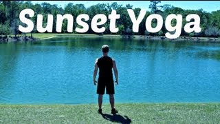 Yoga for Complete Beginners  30 min Sunset Yoga Class beginneryoga [upl. by Felder]