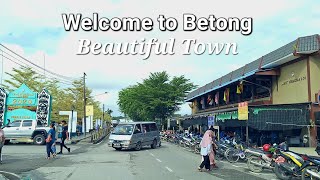 Sarawak Betong trunk road menuju Tamu Betong di pusat bandar🚙😎 [upl. by Salokcin741]