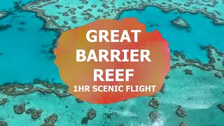 Unforgettable 1Hour Great Barrier Reef Scenic Flight  Whitsundays and Heart Reef [upl. by Shwalb606]