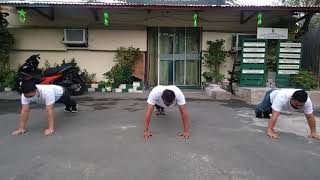 BCMT CL 012021 HOW TO PERFORM PUSHUPS IN 4 COUNTS AND 5 GOOD REPETITIONS [upl. by Nedda623]