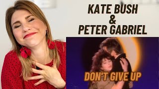 Stage Presence coach reacts Kate Bush amp Peter Gabriel Dont Give Up [upl. by Fogg]