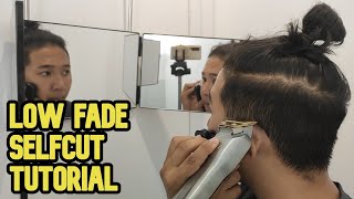 EASIEST Low Fade Selfcut Tutorial No 05 Guard REQUIRED [upl. by Asor]