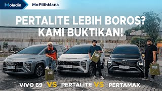 Pertalite vs Pertamax vs Vivo Revvo 89 Mana yang Lebih Irit  Moladin [upl. by Petua]