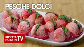 PESCHE DOLCI di Benedetta Rossi  Ricetta TV Fatto in Casa per Voi [upl. by Tracy546]