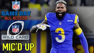 NFL Micd Up Super Wild Card Weekend quotI said I Think We Aint Done Yetquot  Game Day All Access [upl. by Reed]