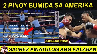 BREAKING Charly Saurez Panalo Brutal KO 2x Bagsak at Tulog si Castaneda [upl. by Geri]