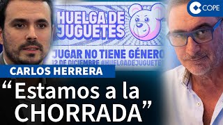 Herrera responde a Alberto Garzón y su campaña contra juguetes sexistas quotEl cupo de imbecilidadesquot [upl. by Hector]