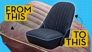 How to Reupholster Bucket Seats With a Kit [upl. by Cornell138]