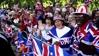 WATCH LIVE  Britain celebrate’s queen’s Platinum Jubilee with military parade [upl. by Eilram]